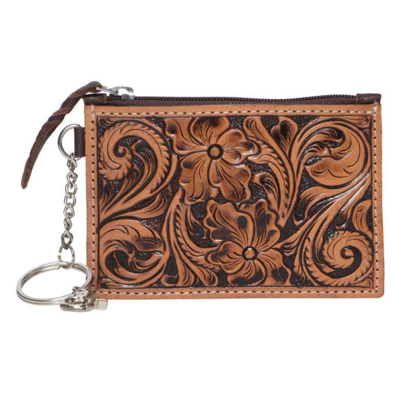 Samantha – Genuine Tooled Leather Boot Wallet
