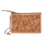 Samantha – Genuine Tooled Leather Boot Wallet