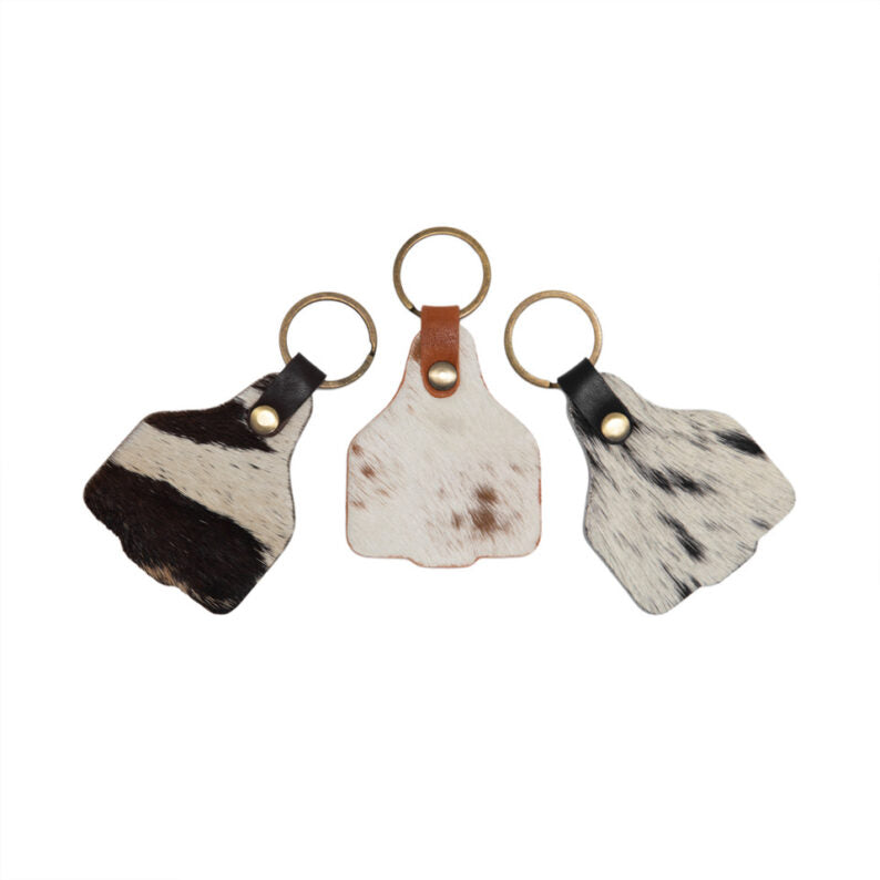 LOMBOK - Cattle Ear Tag Keyring