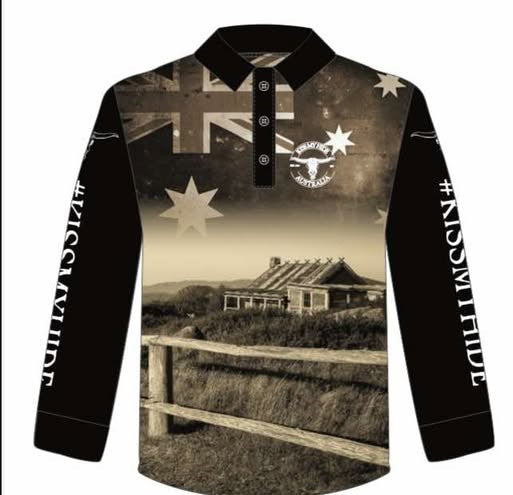 Adult "CRAIG'S HUT" Design Fishing Shirt