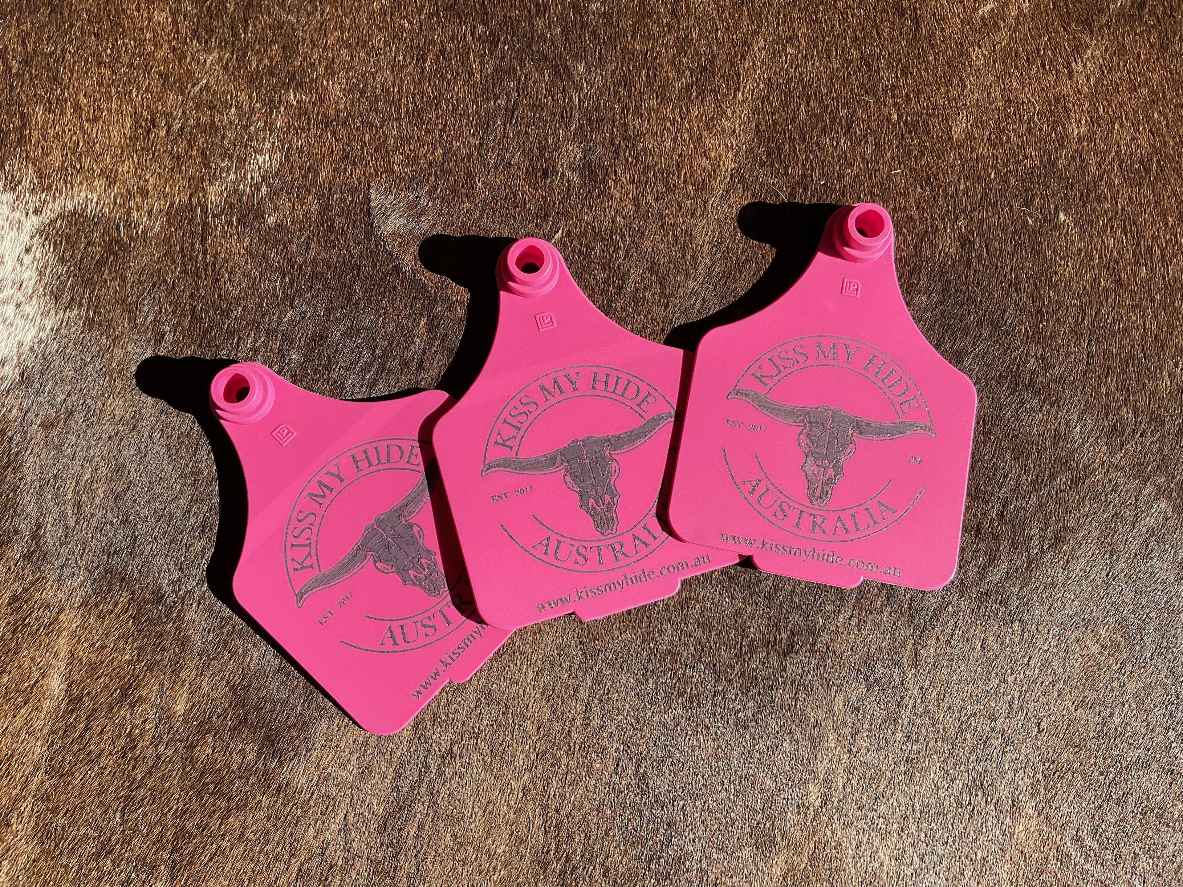 KMH Cattle Tag Keyring