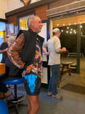 Adult "AQUA BULL" Rugby Shorts