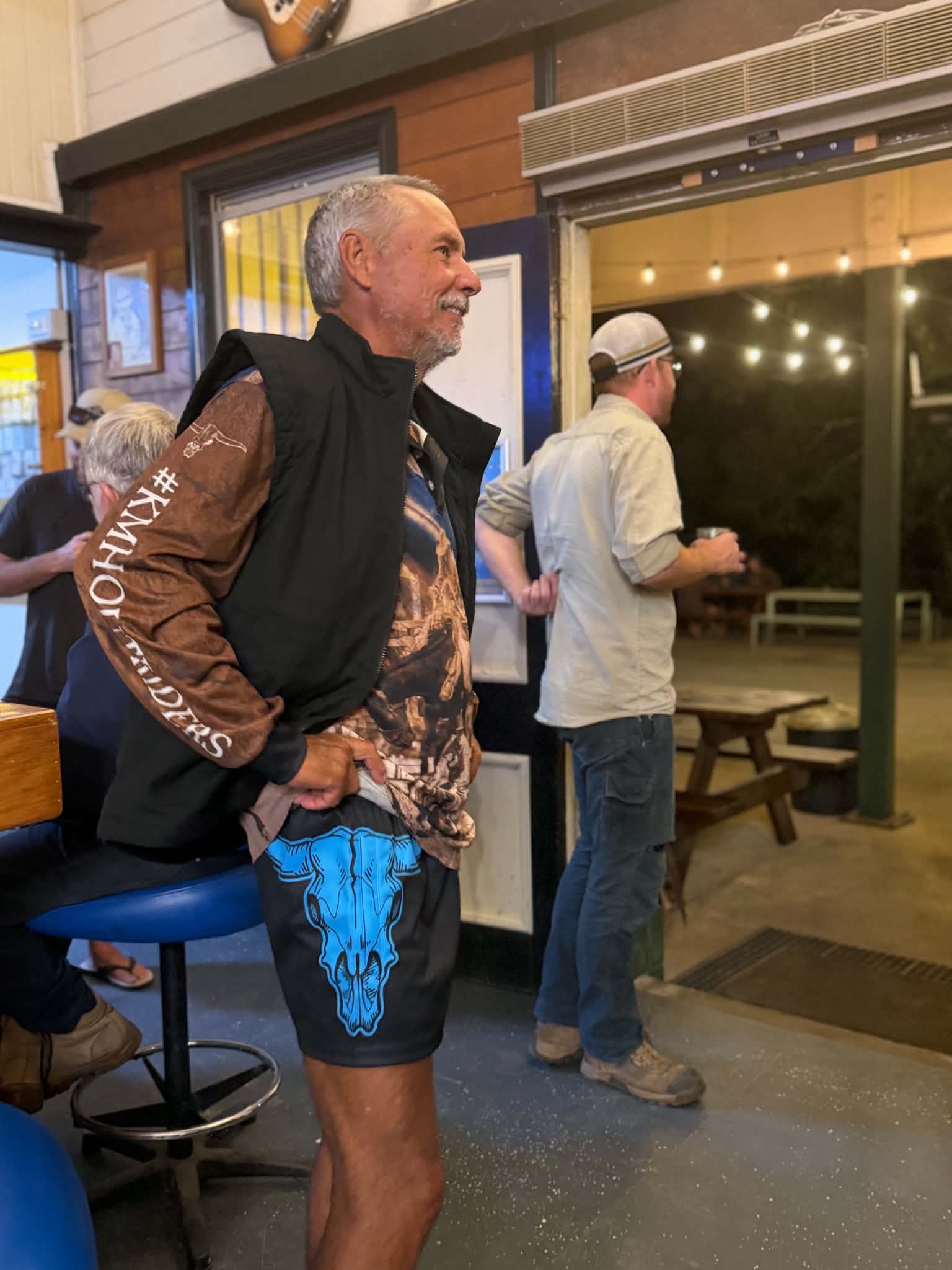 Adult "AQUA BULL" Rugby Shorts