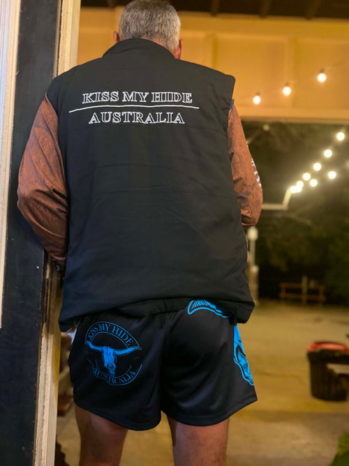 Adult "AQUA BULL" Rugby Shorts