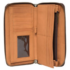 Maria – Genuine Cowhide and Tooled Leather Phone/ Wallet