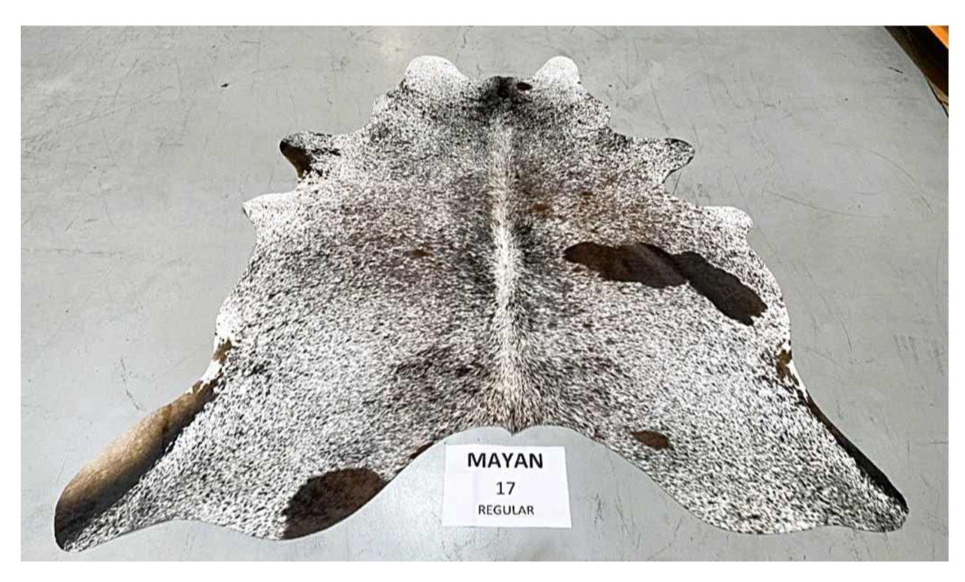 Genuine Cowhide Rug - MAYAN 17