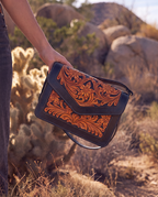 Tilley Tooled Crossbody Bag