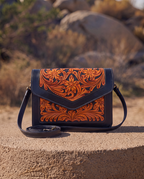 Tilley Tooled Crossbody Bag