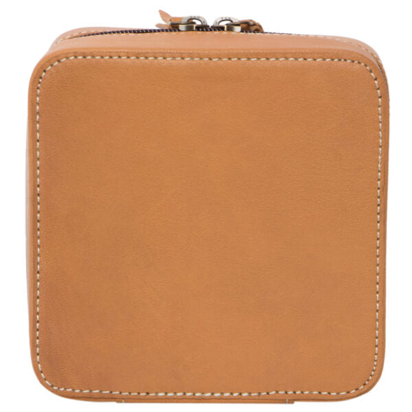 Joy - Genuine Tooled Leather and Cowhide Jewellery Box