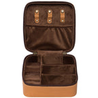 Joy - Genuine Tooled Leather and Cowhide Jewellery Box