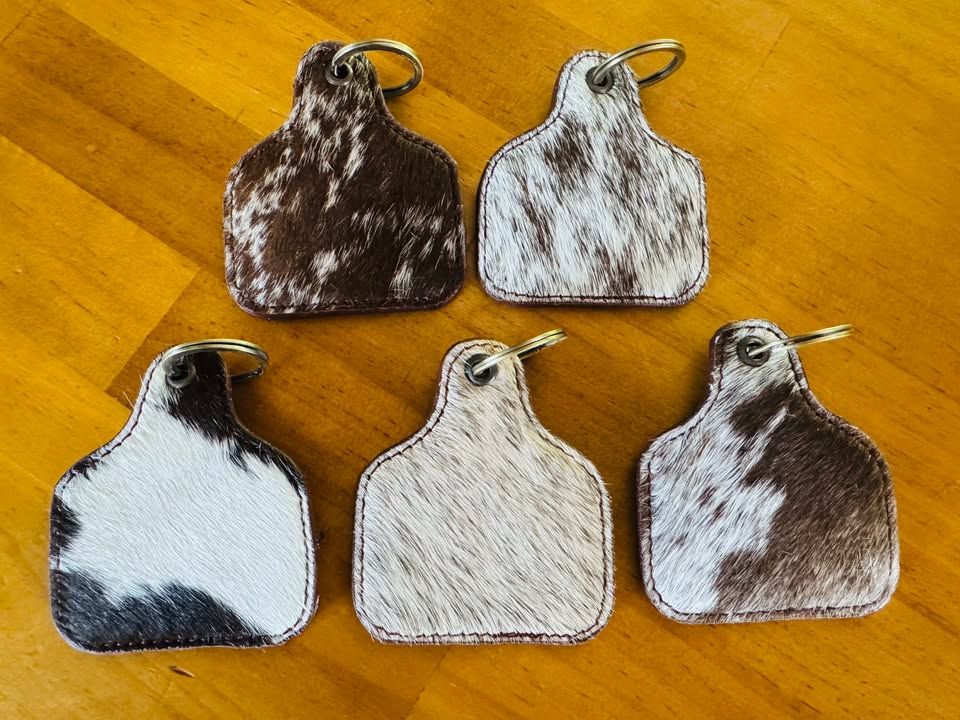 Cowhide "Cattle Ear" Tag