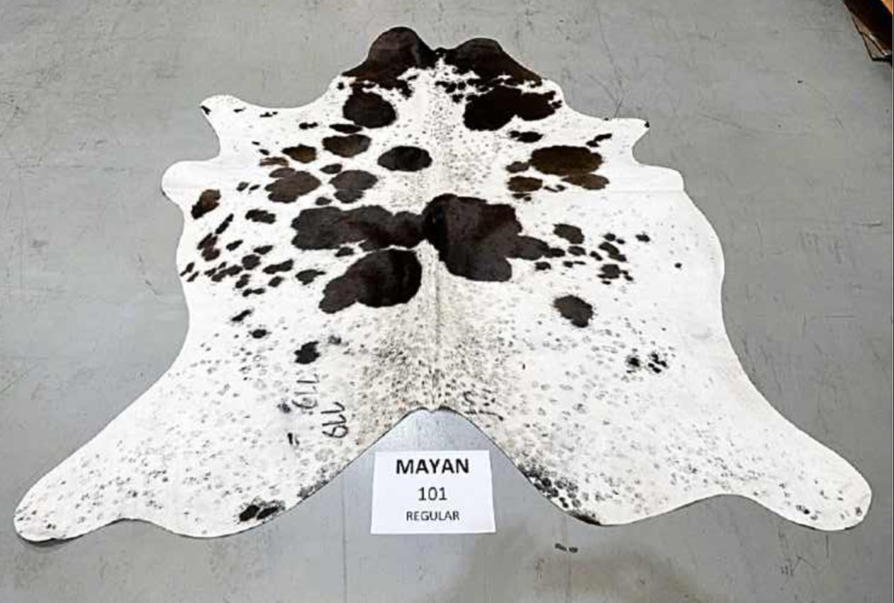 Genuine Cowhide Rug - MAYAN 101 REG