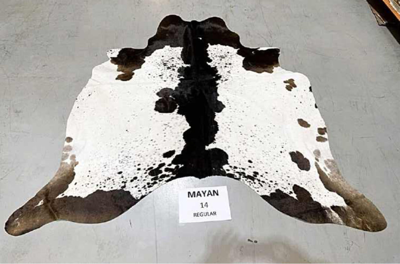 Genuine Cowhide Rug - MAYAN 14 REG