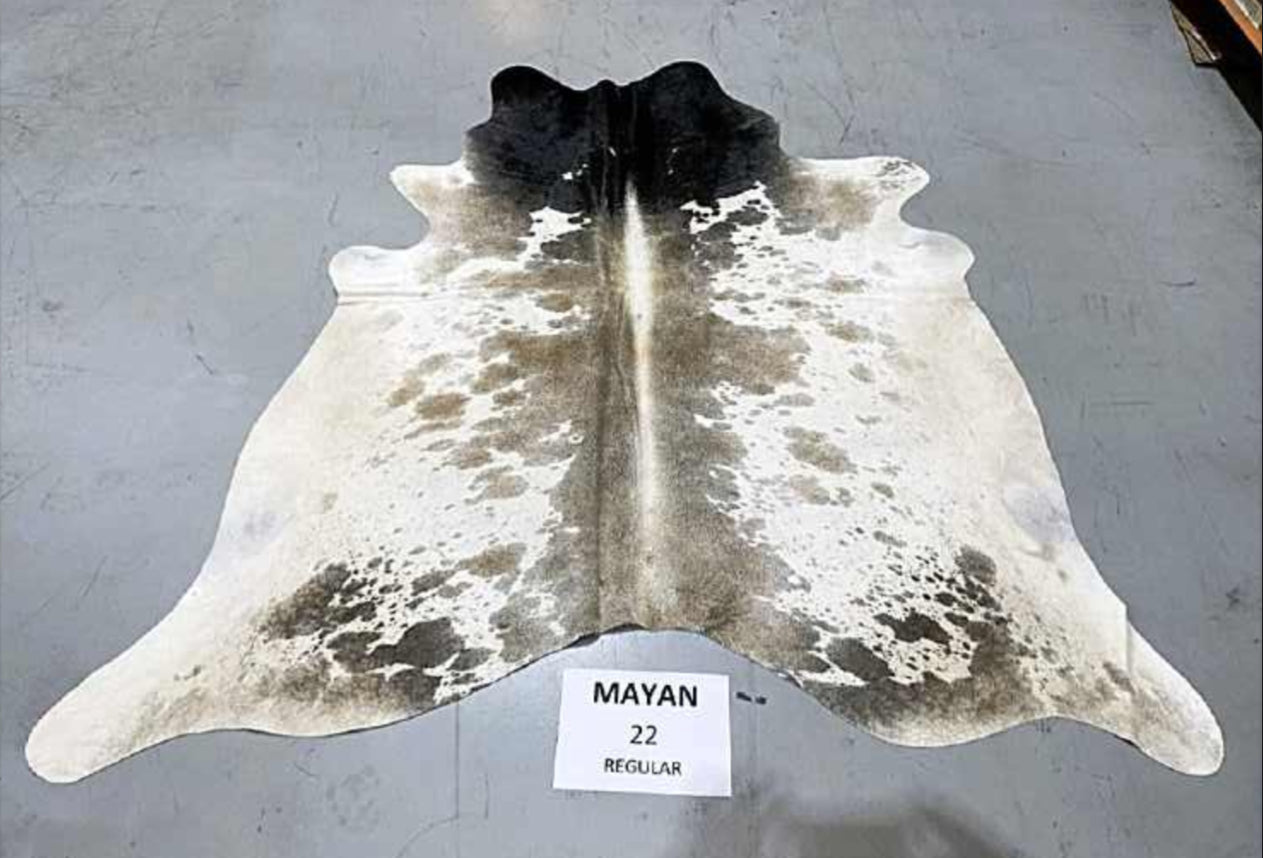 Genuine Cowhide Rug - MAYAN 22 REG