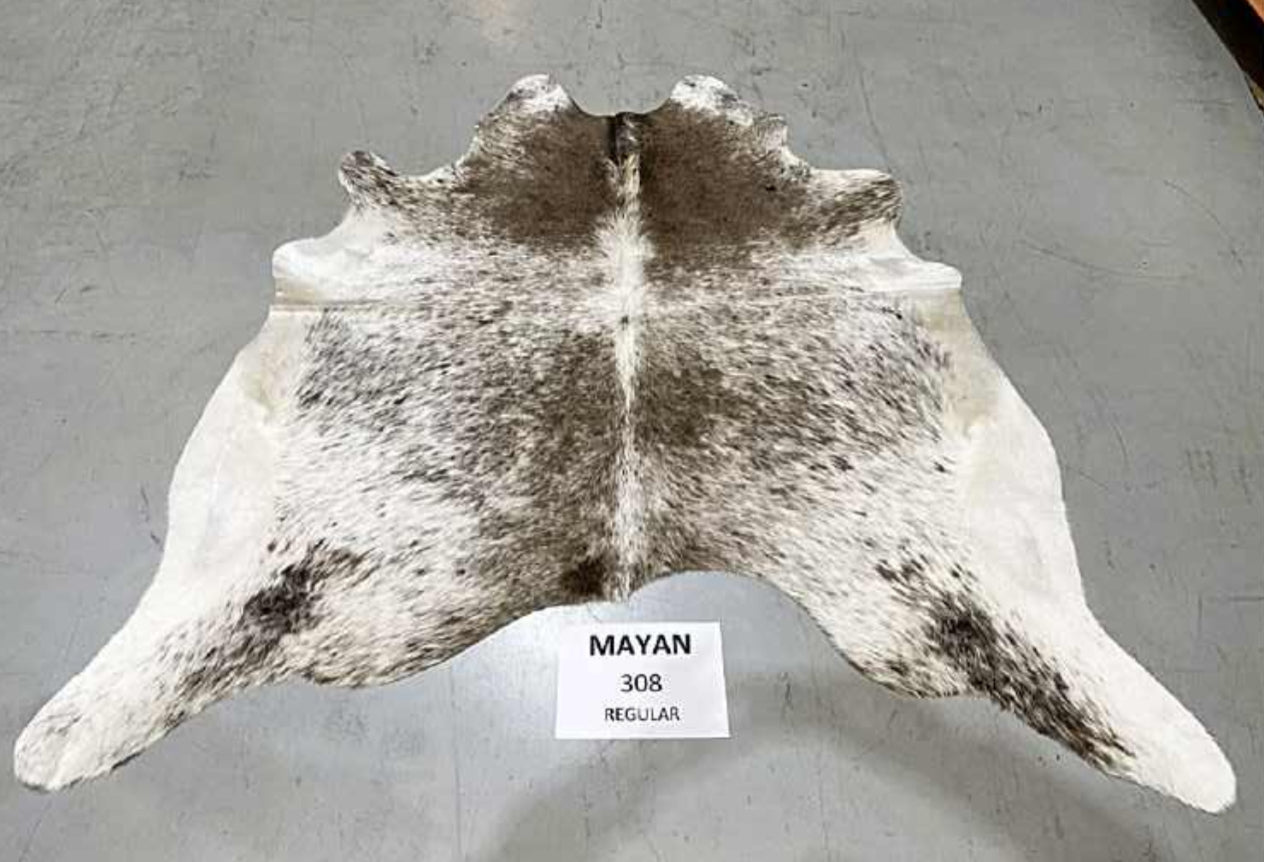 Genuine Cowhide Rug - MAYAN 308 REG