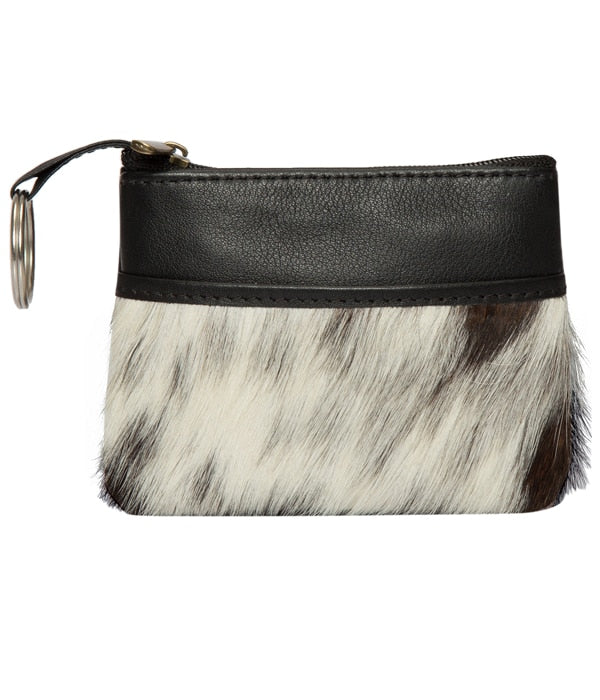 Penny - Genuine Leather and Cowhide Coin Purse
