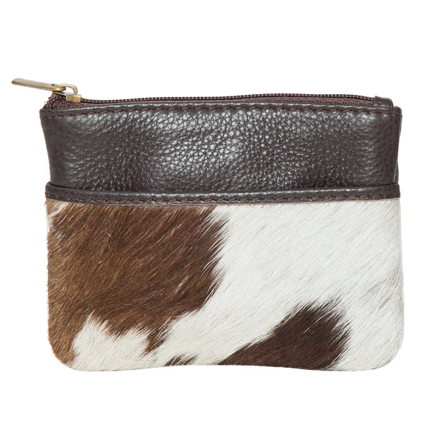 Penny - Genuine Leather and Cowhide Coin Purse
