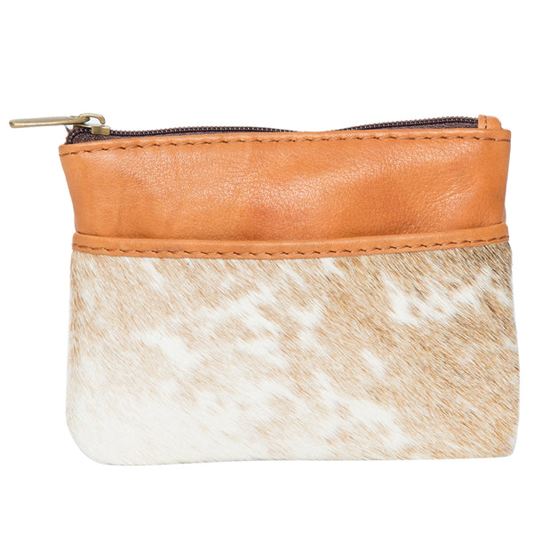 Penny - Genuine Leather and Cowhide Coin Purse