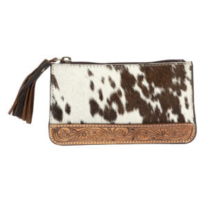Pita - Small Tassel Tooled Cowhide Purse