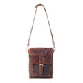 Desmona Peak – Genuine Leather Messenger Crossbody Bag -