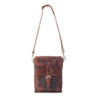 Desmona Peak – Genuine Leather Messenger Crossbody Bag -