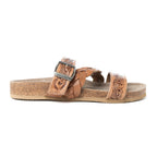 Dustbark - Durable Tooled Leather Country Work & Western  Sandals Australia