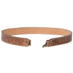Beatrice – Genuine Tooled Leather Bag Strap