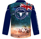 Adult "CATTLE" Design Fishing Shirt - 2024 LOGO