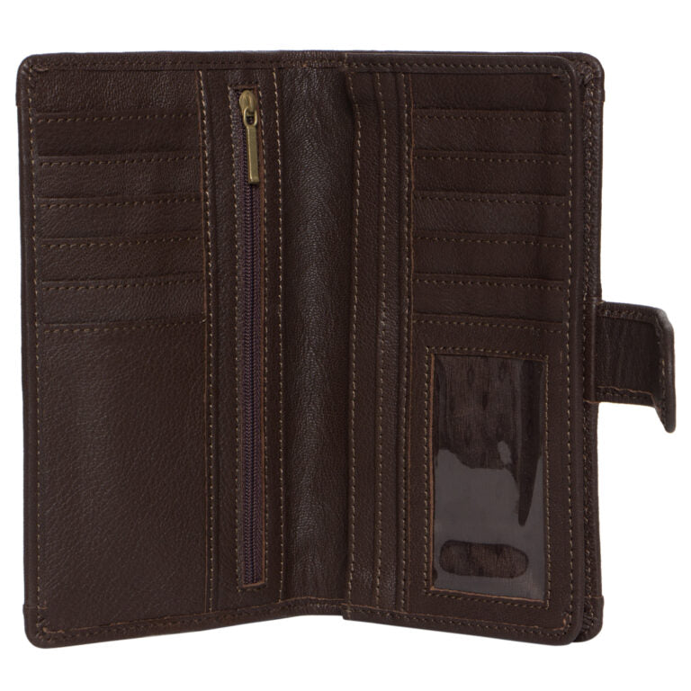 Emily – Genuine Tooled Leather Wallet Australia