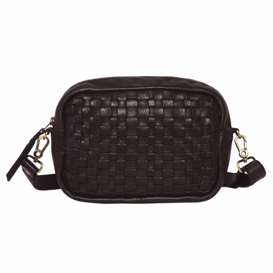 Waterford – Genuine Leather Woven Bag