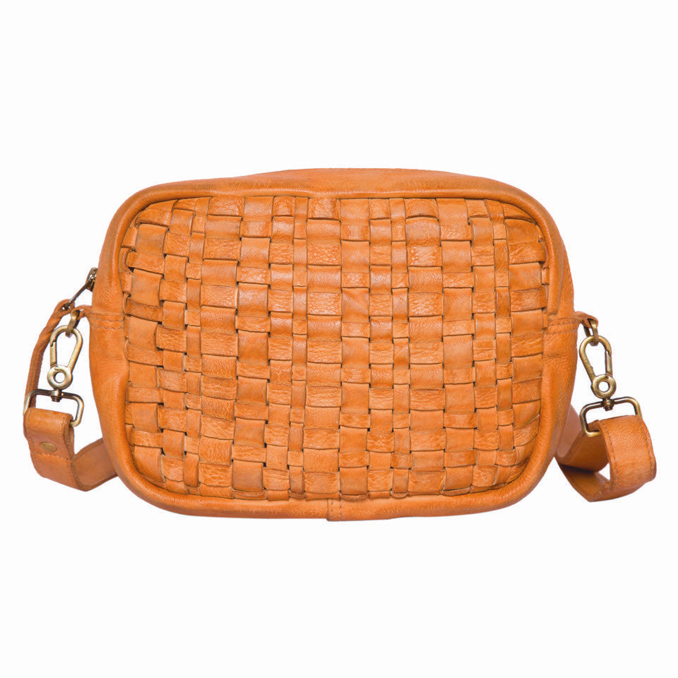 Waterford – Genuine Leather Woven Bag