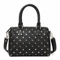 Glady Leather Studded Handbag