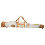 Rifle Gun Case - Genuine Cowhide and Tooled Leather