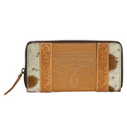 Moore – Genuine Cowhide and Leather Boot Stitch Wallet