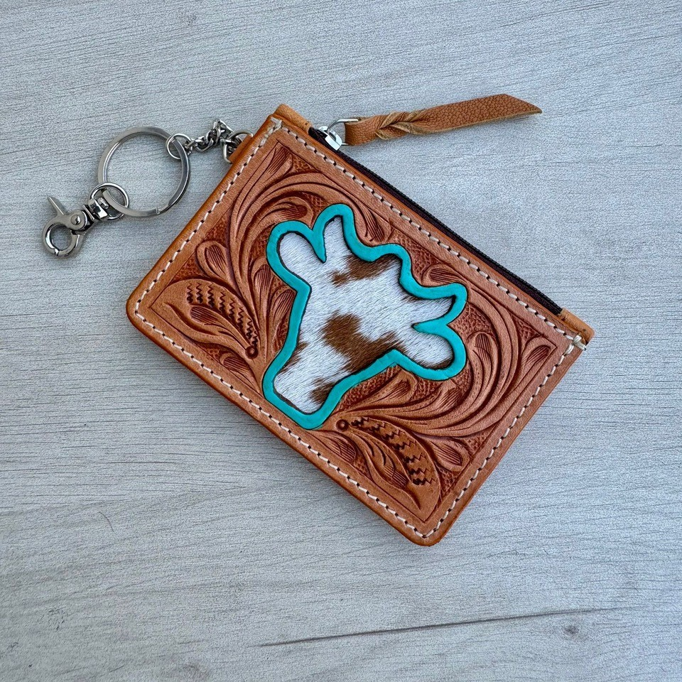 Bess – Genuine Cowhide and Leather Boot Wallet