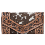 Honey – Genuine Tooled Leather Cowhide Wallet