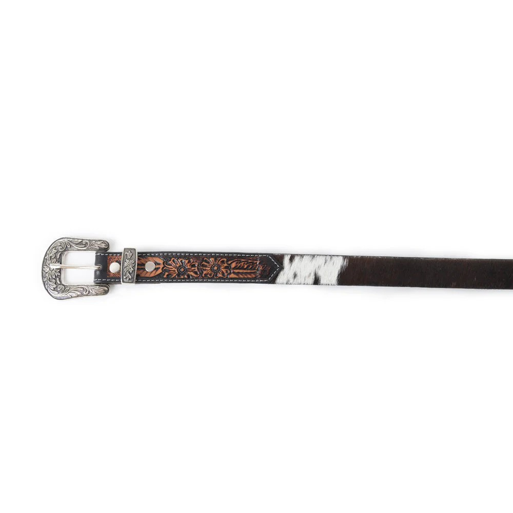 Jenson Hill – Genuine Cowhide and Tooled Leather Kid's Belt