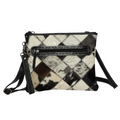 PATTI - Patchwork Cowhide Sling Bag