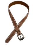 Bekki – Genuine Tooled Leather Buck stitch Belt