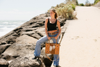 Tobasco – Genuine Tooled Leather and Cowhide Tote