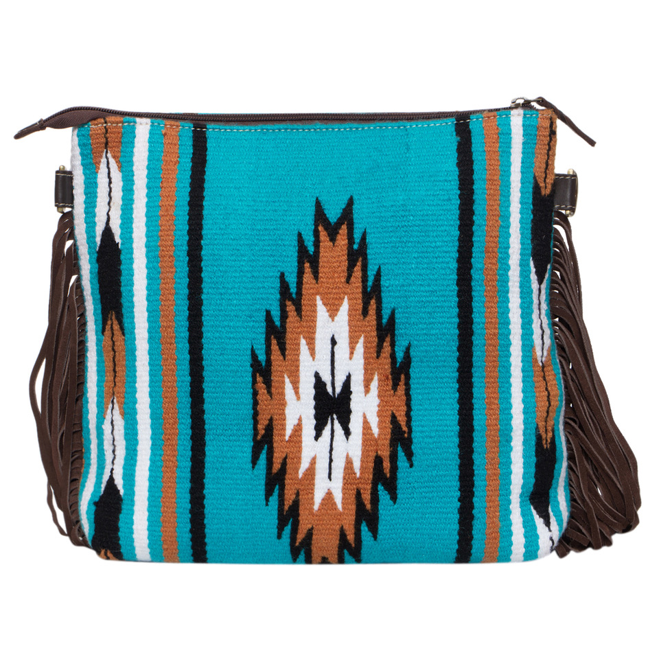 Anita – Genuine Leather and Saddle Blanket Bag