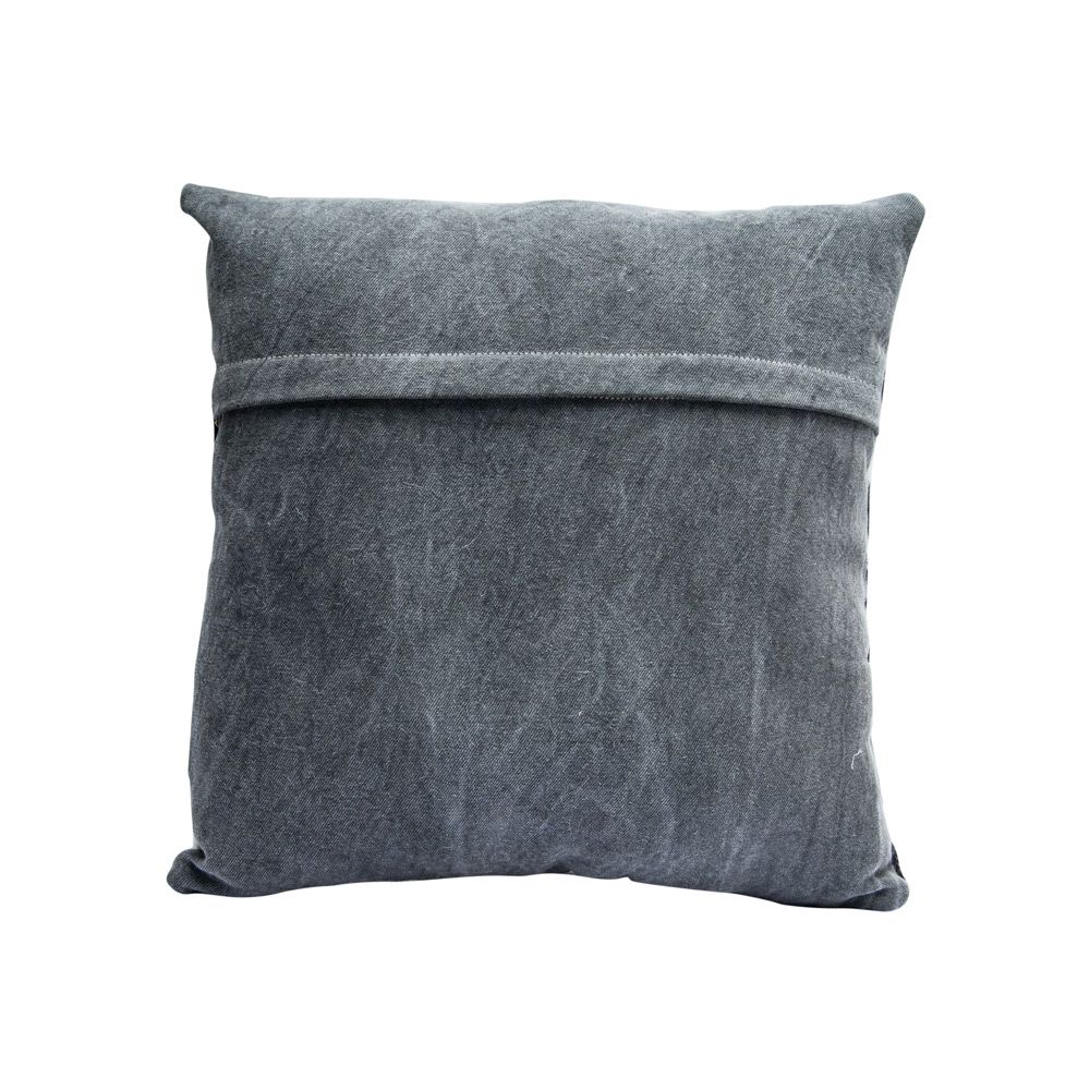 Patches – Genuine Cowhide Cushion Cover