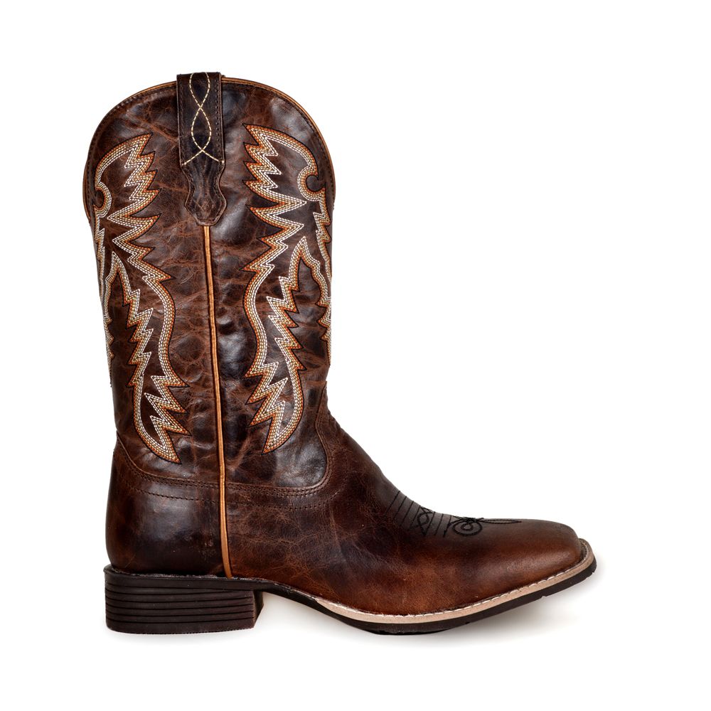 Salvage Oesle - Durable Country Tooled Leather Work & Western Boots Australia