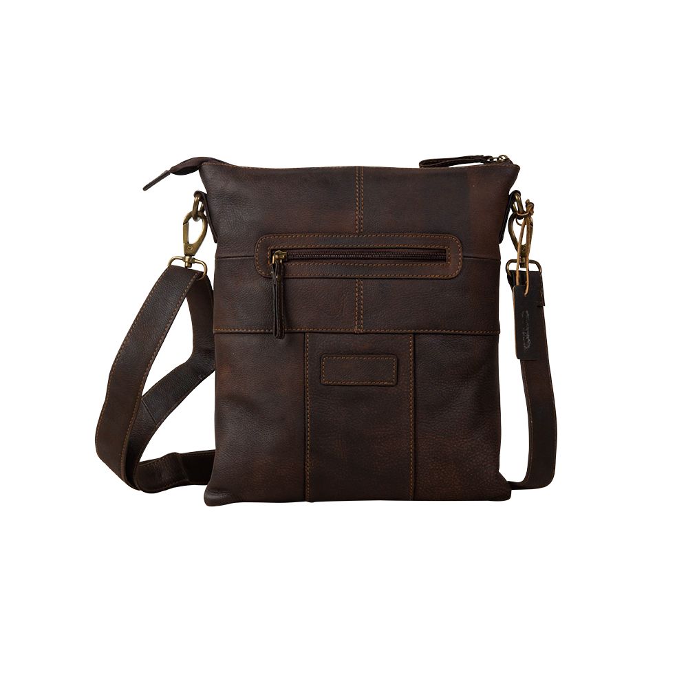 Montana Peak – Genuine Leather Messenger Bag