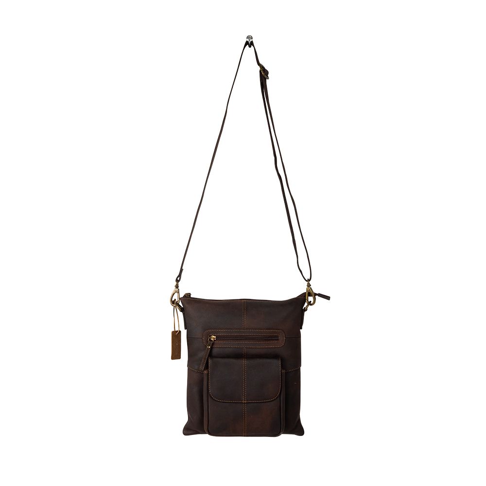 Montana Peak – Genuine Leather Messenger Bag
