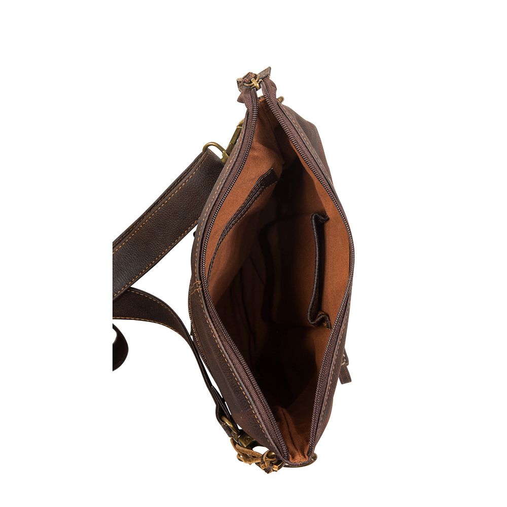 Montana Peak – Genuine Leather Messenger Bag