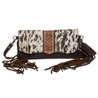 Dante – Genuine Cowhide and Tooled Leather Bag