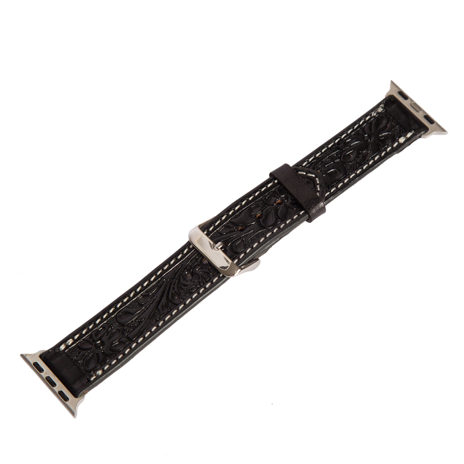 Apple Tooled Leather Watch Band